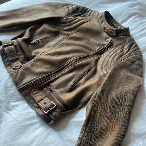 Free People Vegan Leather Jacket